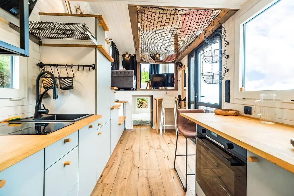 Chalet Jacuzzi Tiny-House Face Mer Evasion Sur La Falaise Trevou-Treguignec France
